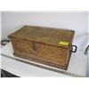 Image 1 : ANTIQUE WOODEN CHEST