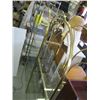 Image 2 : 2 BRASS & GLASS SHELF UNITS
