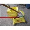 Image 2 : MOP BUCKET WITH SQUEEGEE & 2 MOPS