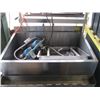 Image 1 : STAINLESS STEEL SINK WITH INSERT, TAPS, WATER FILTER, ETC.