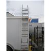 Image 1 : AS IS ALUMINUM EXTENSION LADDER