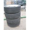 Image 1 : SET OF 4 20555R16 TIRES WITH ACCURA RIMS