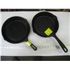 Image 1 : 2 CAST IRON FRY PANS
