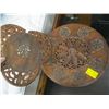Image 2 : CARVED FOLDING TABLE