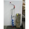 Image 1 : ICE AUGER WITH LIFT & GAFF