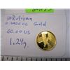 Image 2 : 50 RUFIYAA 1.24G GOLD COIN