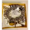 Image 1 : SILVER (.925) CHARM BRACELET - 80 G