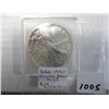 Image 2 : USA 1990 SILVER EAGLE (.999) 1 OZ. DOLLAR COIN (TAX EXEMPT)