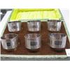 Image 2 : SET OF 6 TESTED SILVER NAPKIN RINGS, STERLING BUT NOT MARKED 127GRAMS