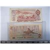 Image 2 : 2 CANADIAN $2 BILS 1974 & 1986