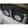 Image 1 : 2 BASS WORKS KICKER SPEAKERS