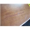 Image 2 : OVAL MAHOGONY 2 TIER COFFEE TABLE