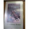 Image 1 : FRAMED CLOVERDALE RODEO POSTER, 1993