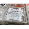 Image 2 : 2 BINS OF ASSORTED COMMERCIAL LABORATORY, TUBES, ENDS, TEST TUBES SYRINGES OR PRODUCTS