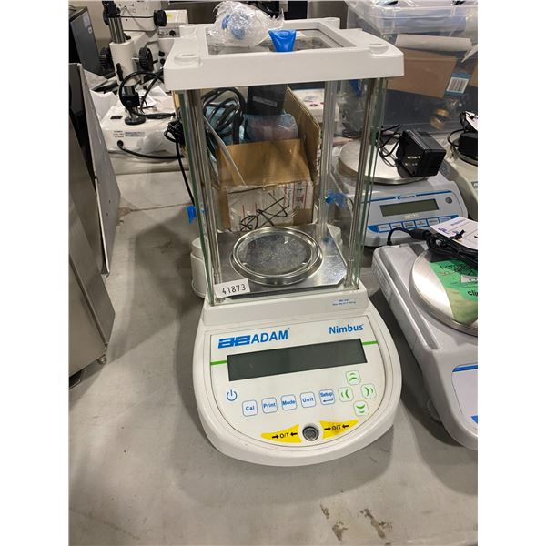 Electrical Scale Lab AE ADAMS NIMBUS COMMERCIAL LABORATORY 110V ELECTRIC ANALYTICAL WEIGHING ...
