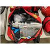 Image 2 : EMERGENCY FIRST-AID PORTABLE OXYGEN TANK WITH BAG VALVE MASK, OXYGEN MASK, ORAL AIRWAY INSERTS AND