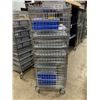 Image 2 : ULINE 4 TIER METRO STYLE 47"W X 24"D X 70"H MOBILE 2 DOOR TRANSPORT HOLDING CAGE