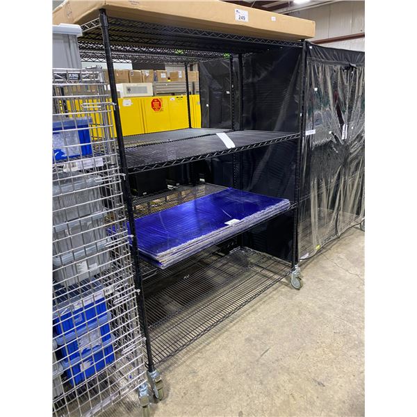 24 Inch Uline Racking ULINE 4 TIER METRO STYLE 60