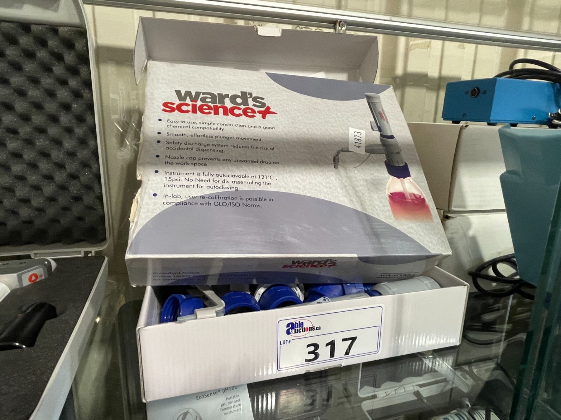 WARD'S SCIENCE PLUS NON STERILE COMMERCIAL LABORATORY BOTTLE TOP DISPENSER