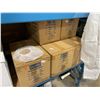 Image 2 : 10 BOXES OF POLYPROPYLENE WHITE DISPOSABLE LAB COATS, 2 BOXES OF KEEP KLEEN BEARD COVERS & 7 BOXES