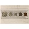 Image 1 : 1958 SILVER US YEAR SET WITH TONING SPOTS ON COINS
