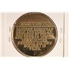 Image 2 : THE MEDALLIC HISTORY OF THE JEWISH PEOPLE 1 1/2''