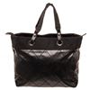 Image 1 : Chanel Black Leather Biarritz Shoulder Bag