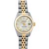 Image 2 : Rolex Ladies 2 Tone Silver Diamond 26MM Datejust Wristwatch