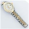 Image 7 : Rolex Ladies 2 Tone Silver Diamond 26MM Datejust Wristwatch