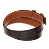 Image 3 : Hermes Black Brown Leather H Belt