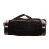 Image 4 : Gucci Black Suede Leather Vintage Clasp Shoulder Bag