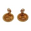 Image 2 : Chanel CC Round Clip-On Earrings