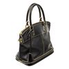 Image 2 : Louis Vuitton Black Leather Lockit PM Tote Bag