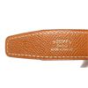 Image 7 : Hermes Brown Leather Constance Belt