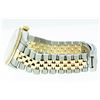 Image 2 : Rolex Mens 2T Champagne Diamond 36MM Quickset Datejust Wristwatch With Box