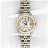 Image 3 : Rolex Ladies 2 Tone MOP Diamond 26MM Datejust Wristwatch With Rolex Box