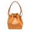 Image 1 : Louis Vuitton Orange Canvas Leather Noe PM Bucket Bag