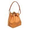 Image 2 : Louis Vuitton Orange Canvas Leather Noe PM Bucket Bag