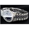 Image 9 : Rolex Mens Stainless Steel Black String Diamond 36MM Oyster Perpetual Datejust