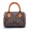 Image 2 : Louis Vuitton Monogram Canvas Leather Mini Speedy Bag