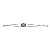Image 3 : Chanel Black and Silver-tone CC Camelia Flower Bracelet