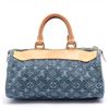 Image 2 : Louis Vuitton Blue Denim Monogram Neo Speedy Bag