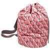 Image 2 : Chanel Pink Nylon CC Drawstring Shoulder Bag