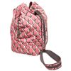 Image 3 : Chanel Pink Nylon CC Drawstring Shoulder Bag