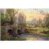 Image 1 : Cobblestone Evening by Thomas Kinkade