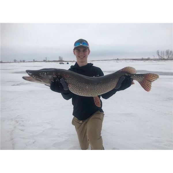 3-Day North Dakota Ice Fishing/Spearing Adventure for 2 Anglers