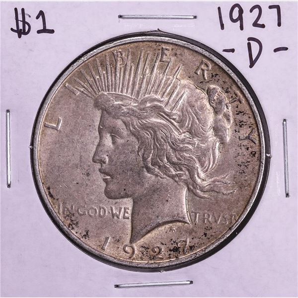 1927-D $1 Peace Silver Dollar Coin