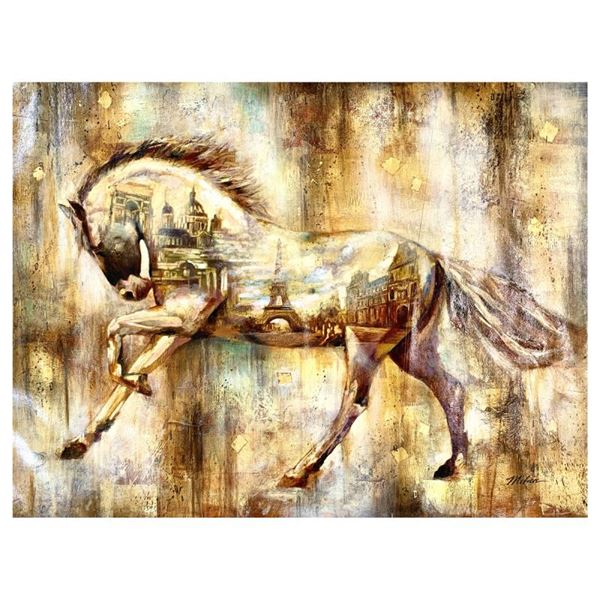 Milan Original Mixed Media On Paper