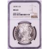Image 1 : 1878-S $1 Morgan Silver Dollar Coin NGC MS63