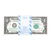 Image 1 : Pack of (100) Consecutive 2017 $1 Federal Reserve STAR Notes Chicago